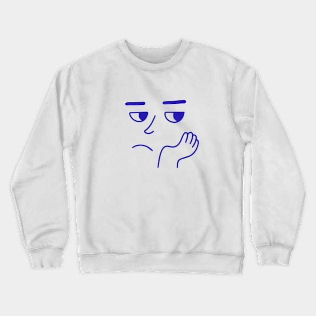 I'm boredddddd Crewneck Sweatshirt by Lethy studio